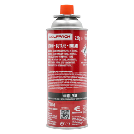 Cartucho Gas B250 (0,227 Kg.)