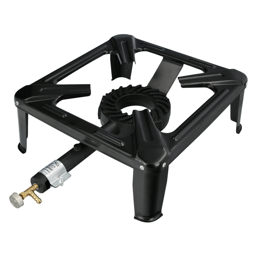 Hornillo Gas 4 Pies 40x40 cm. Potencia 7.000 Watts.