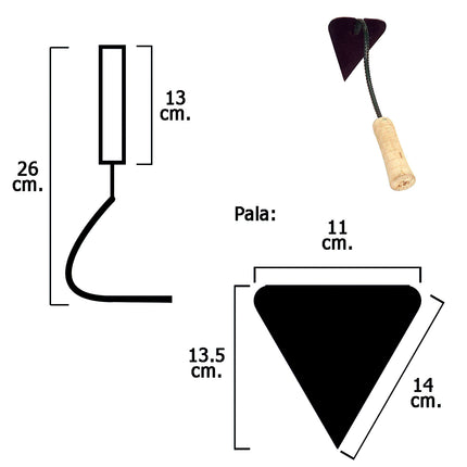 Almocafre Artesanal Médio