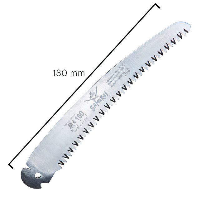 Lâmina de reposição para serra Samurai FC de 180 mm.