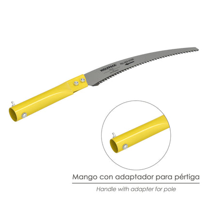 Serrucho Podar Curvo Para Pertiga JP 330 mm.