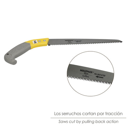 Serrucho Podar Recto Mango TPR JST 300 mm.