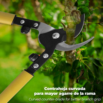 Tesoura de Poda Profissional de Aço 1172/60 cm. 2 Mãos