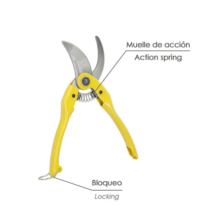 Tijera Podar 1 Mano 3164/225 mm Entry