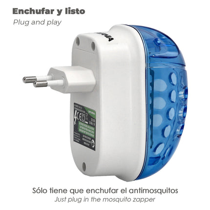 Exterminador De Insectos A Pared 1,5 Watt.