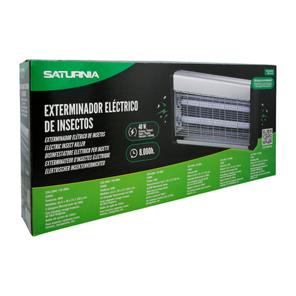 Exterminador De Insectos 40 W.