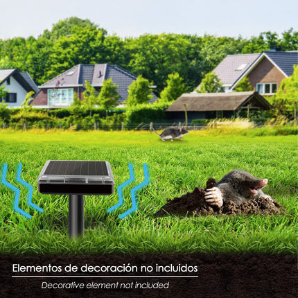 Ahuyentador Ultrasonidos Topos/Ratones 3 Piezas