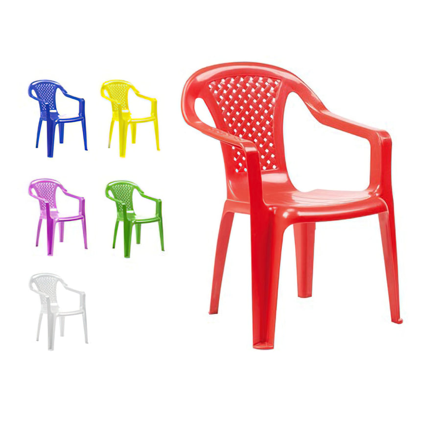 Cadeira de resina infantil cores sortidas