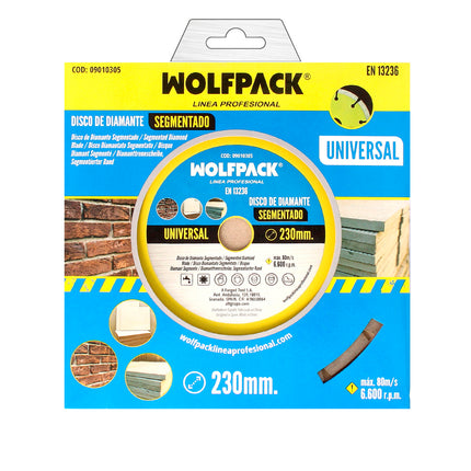 Disco Diamante 230 mm. General Obra Segmentado Sinterizado