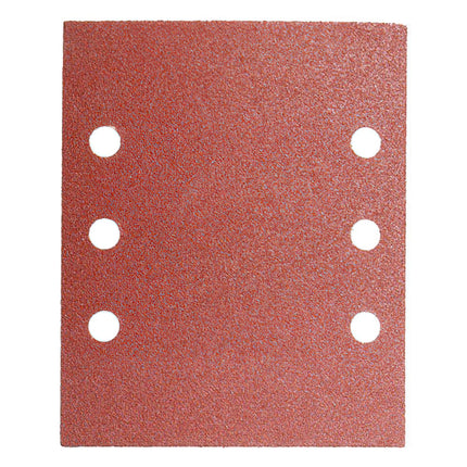 Replacement Sandpaper With Velcro 114x140 mm. With Holes Grit 80 (10 Pieces)