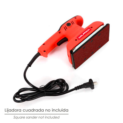 Replacement Sandpaper With Velcro 114x140 mm. With Holes Grit 180 (10 Pieces)