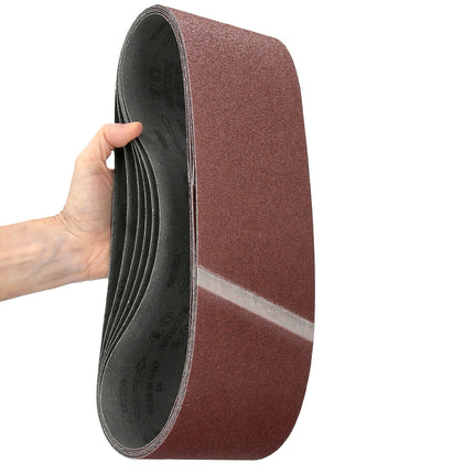 Lija Recambio Banda 100 x 690 mm. Grano 120 (6 Piezas)