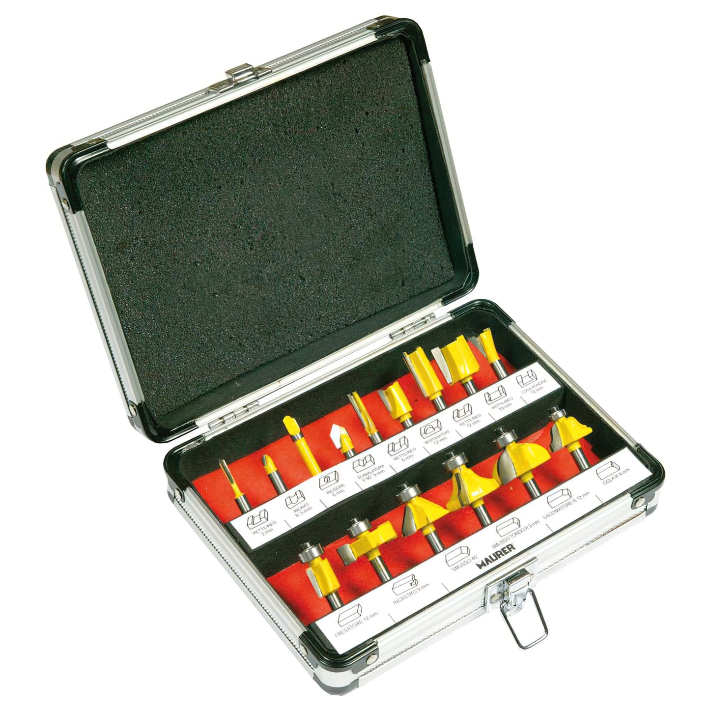 Maurer 15 Piece Strawberry Set with Case