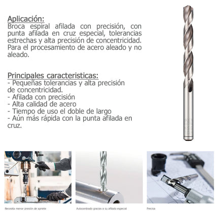 Broca Alpen Hss Pro   6,00 mm.