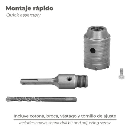 Corona SDS Muros 50 mm.