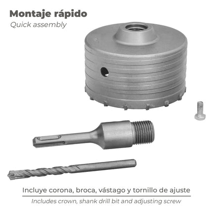Corona SDS Muros 110 mm.