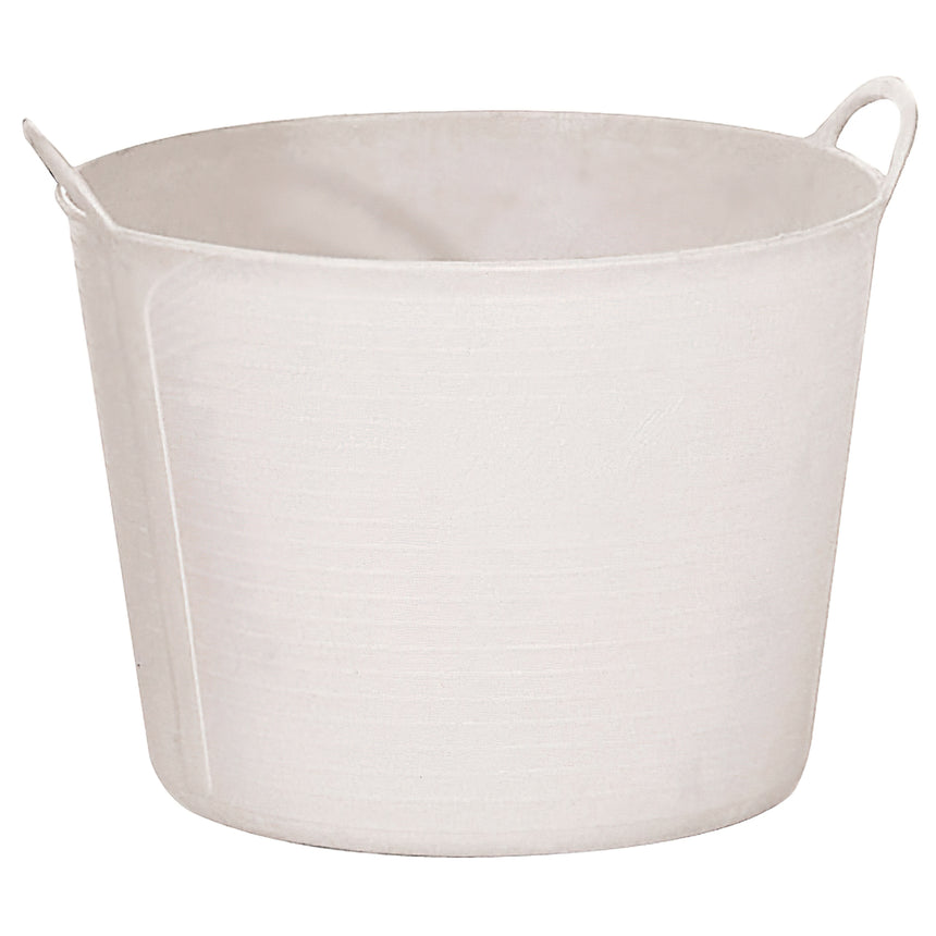 Cesta plástica branca número 3 40 litros