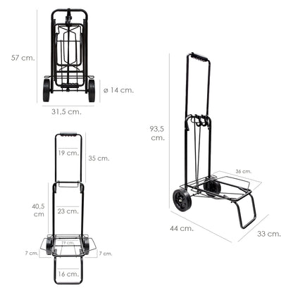  carretilla plegable transporte