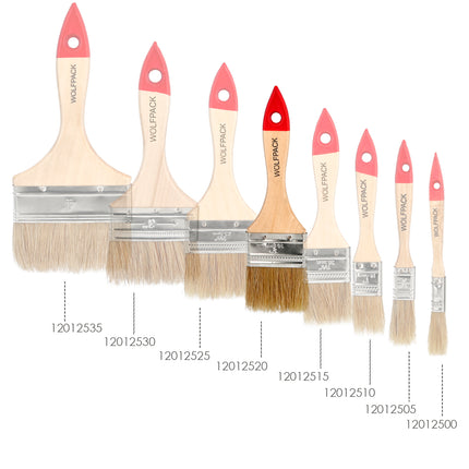 Escova de cerdas duplas Brico, branca, nº 21 (largura das cerdas: 50 mm).