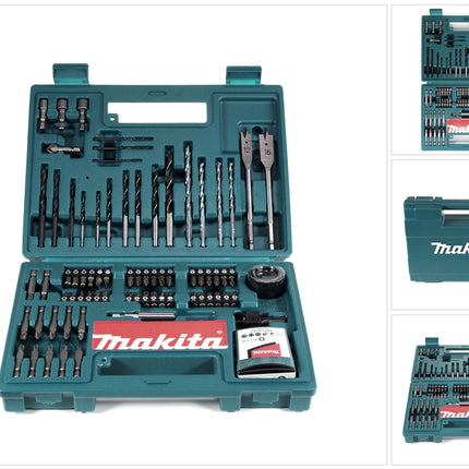 Set de bits y brocas Makita B-53811 de 100 piezas