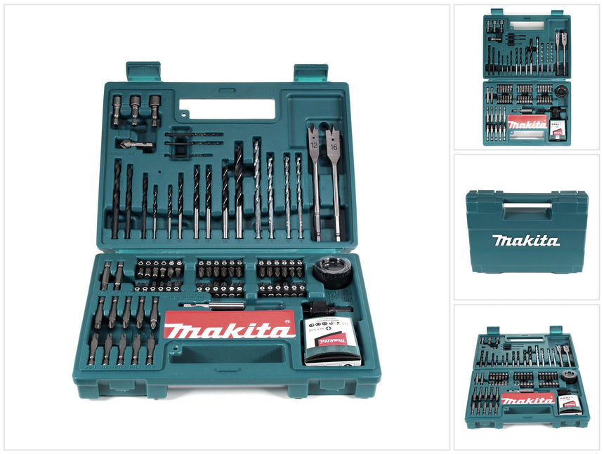 Set de bits y brocas Makita B-53811 de 100 piezas
