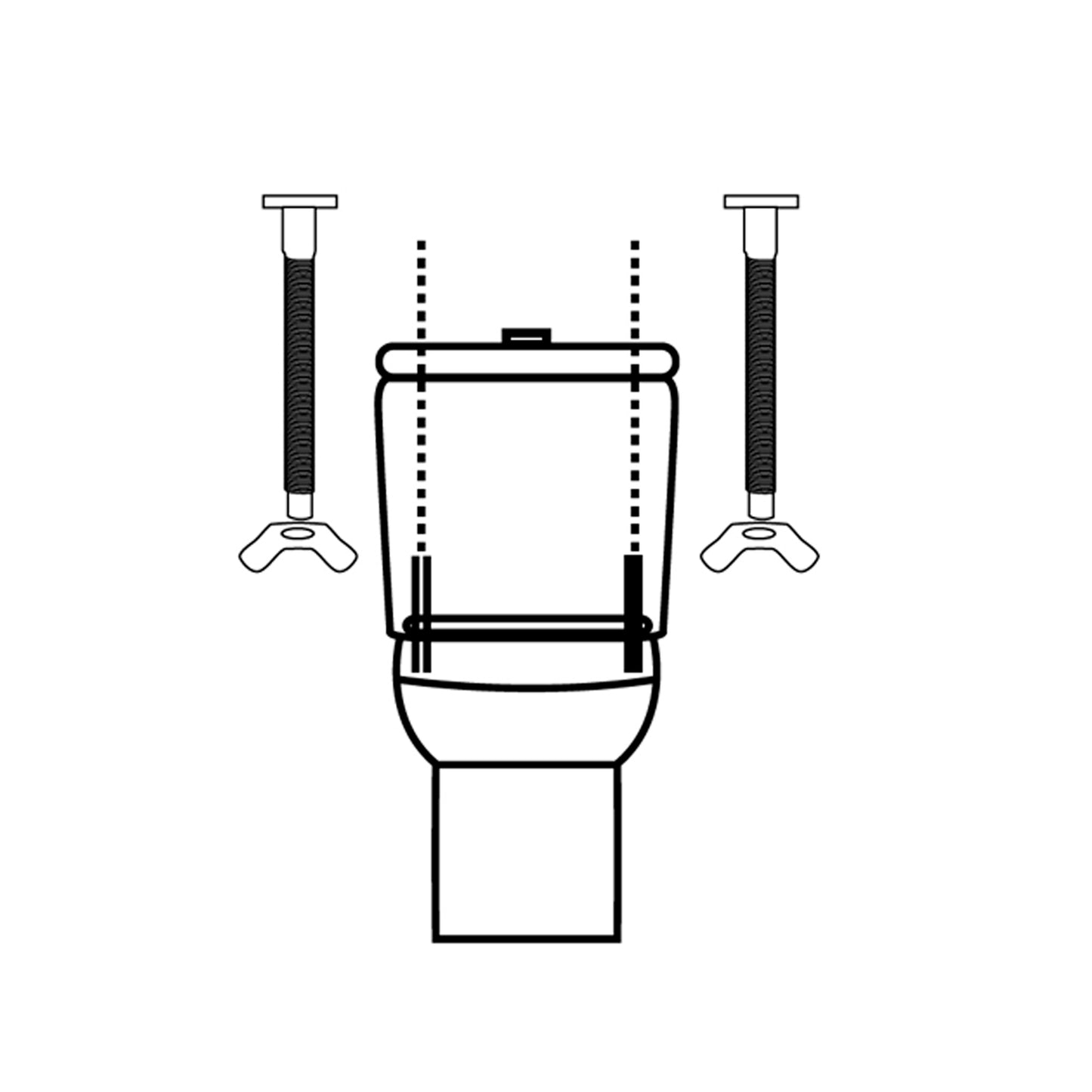 Kit Fiajcion Sanitario Cisterna / Inodo 6x90 (2 Piezas)