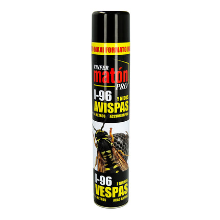 Insecticida Spray Avispas y Nidos Avispas Con Alcance 4 Metros 750 Ml.