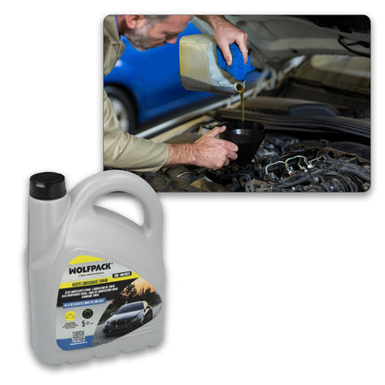 Lubricating Oil 15w40 Passenger Cars 5 Liters. Oil for Diesel and Gasoline Engines