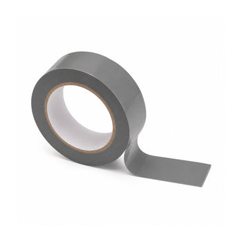 Cinta Aislante 20 m. x 19 mm. Gris Uso doméstico