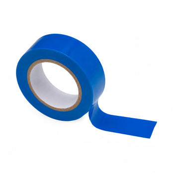 Cinta Aislante 20 m. x 19 mm.  Azul Uso doméstico