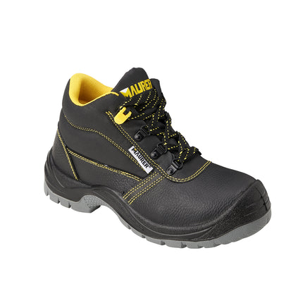 Botas Seguridad Maurer S3 Modelo Capua Antideslizante Con Suela y Puntera Antiperforación y Resistencia A Hidrocarburos Nº 36 (Par)