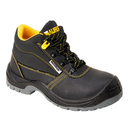 Botas Seguridad Maurer S3 Modelo Capua Antideslizante Con Suela y Puntera Antiperforación y Resistencia A Hidrocarburos Nº 36 (Par)