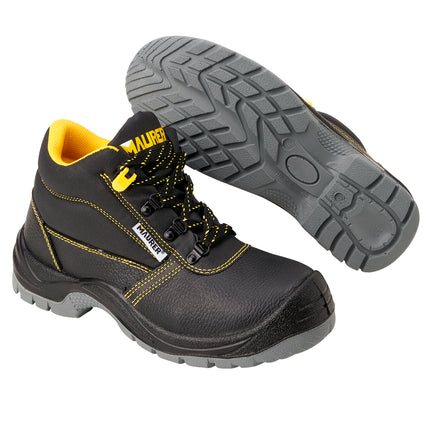 Botas Seguridad Maurer S3 Modelo Capua Antideslizante Con Suela y Puntera Antiperforación y Resistencia A Hidrocarburos Nº 38. (Par)