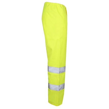 Pantalon Alta Visibilidad Lluvia Talla XL. 100% Impermeable. Pantalon Impermeable Trabajo