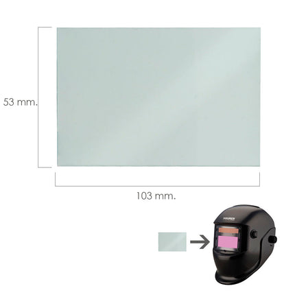 Lente Proteccion Recambio Para Pantalla Soldar Automatica Solar