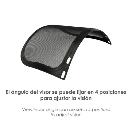 Visor De Recambio Para Protector Facial De Rejilla , Repuesto Protector Facial