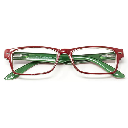 Gafas Lectura Kansas Rojo / Verde. Aumento +2,5 Gafas De Vista, Gafas De Aumento, Gafas Visión Borrosa