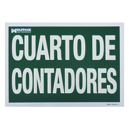 cartel contadores
