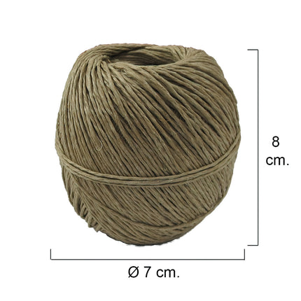 Hilo Bramante Cañamo Pulido Nº 4   (Bobina 100 Gramos) Ø 1,5 Mm.