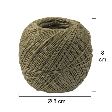 Hilo Bramante Cañamo Pulido Nº 6   (Bobina 100 Gramos) Ø 0,9 Mm.