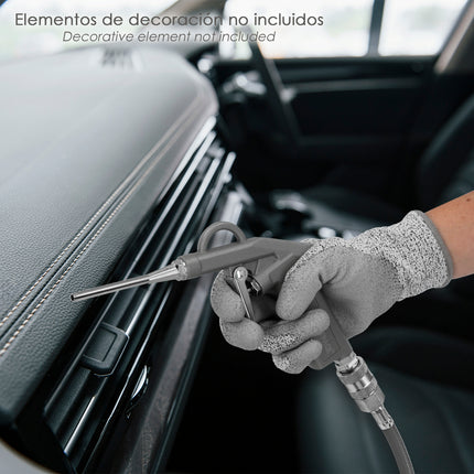 Blow Gun With Quick Adapter Cannula