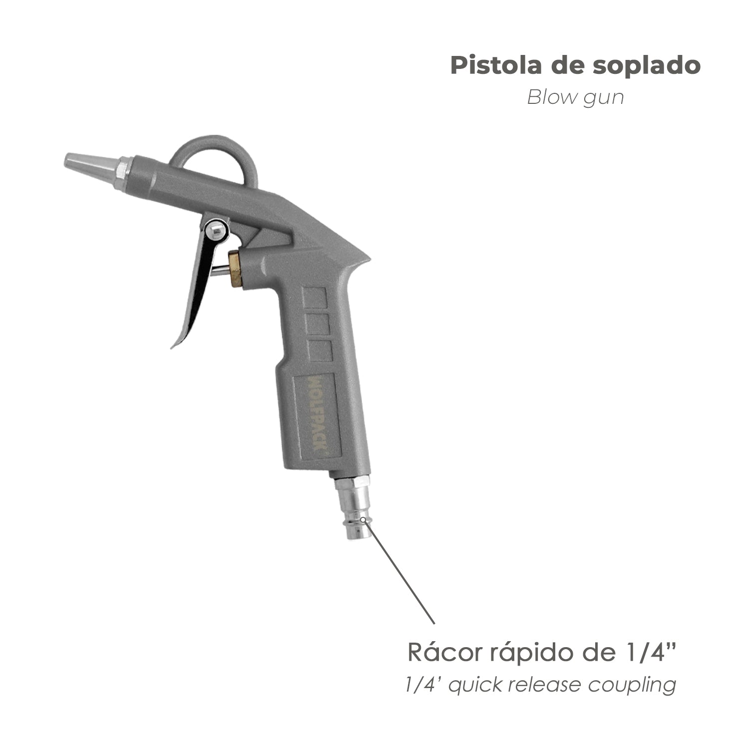  pistola de inflado