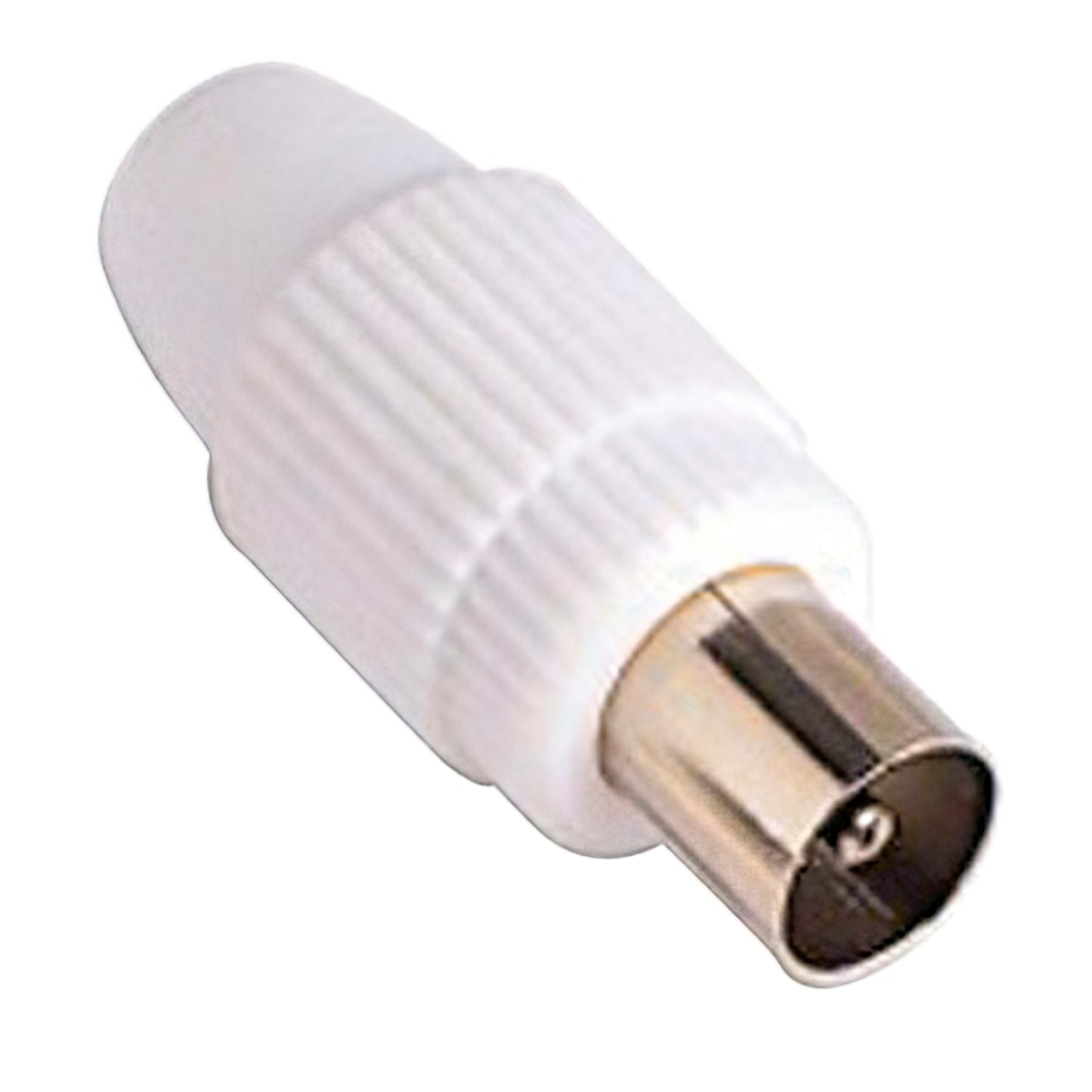 Conector TV Macho Recto 9,5 mm.