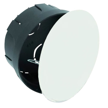 Caixa registradora embutida com tampa Ø 80 x 40 gancho de metal