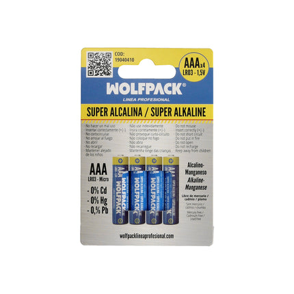  pilas alcalinas 1.5V