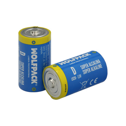 pila alcalina D LR-20