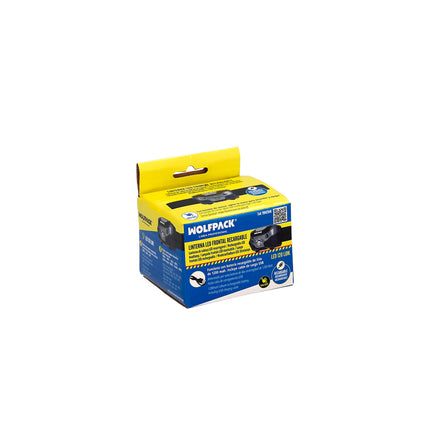 Linterna Led Frontal Cabeza Litio Usb Recargable. 3 modos de luz. 120 LUM. Sensor de encendido y apagado.