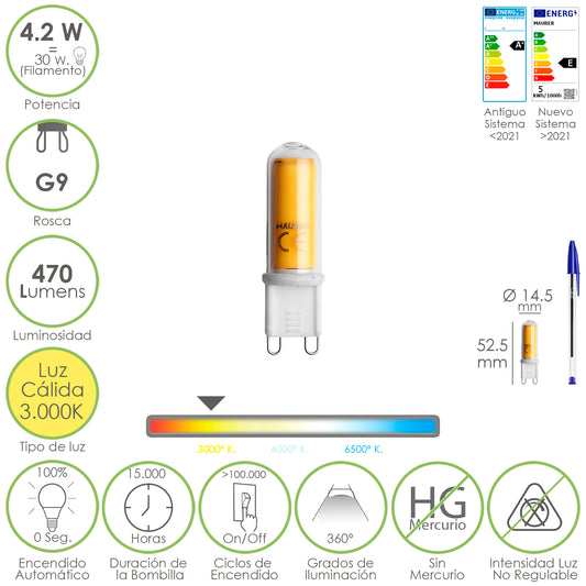 bombilla G9