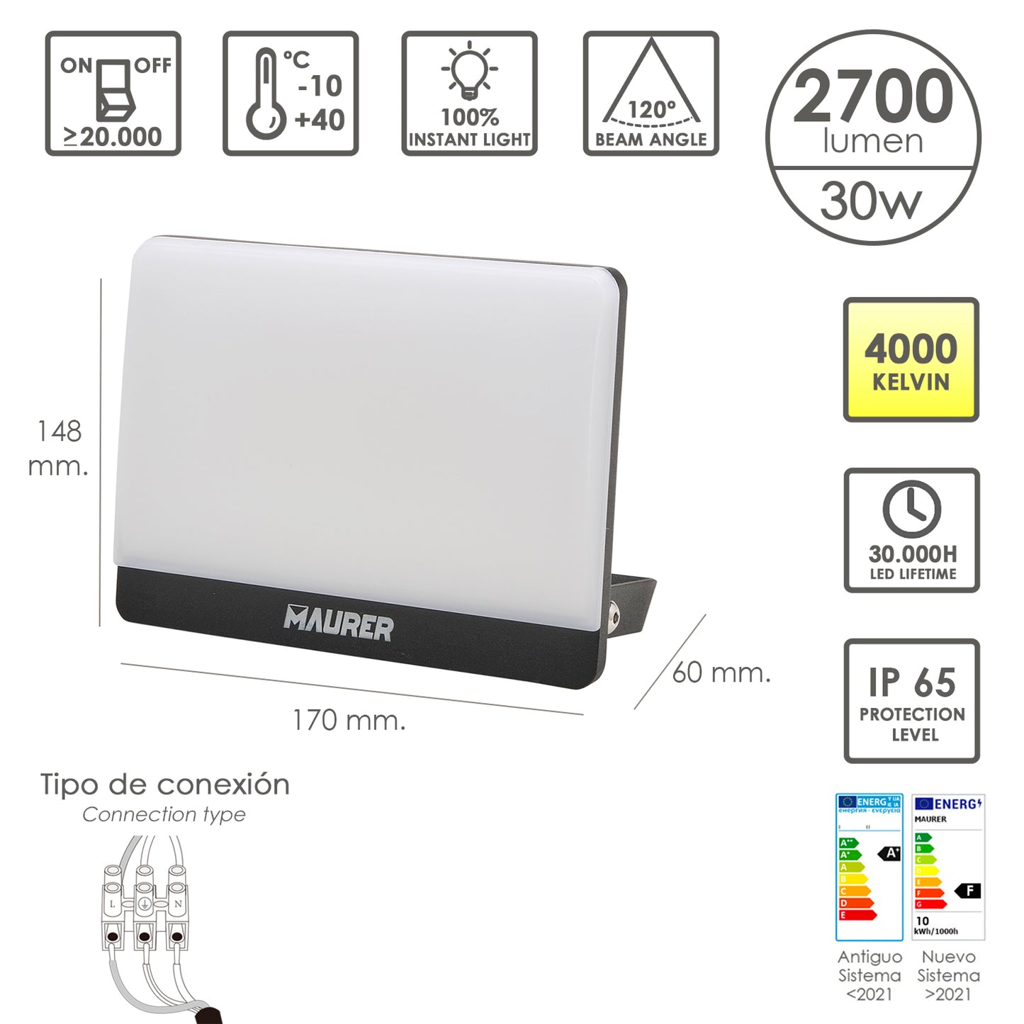  foco led plano