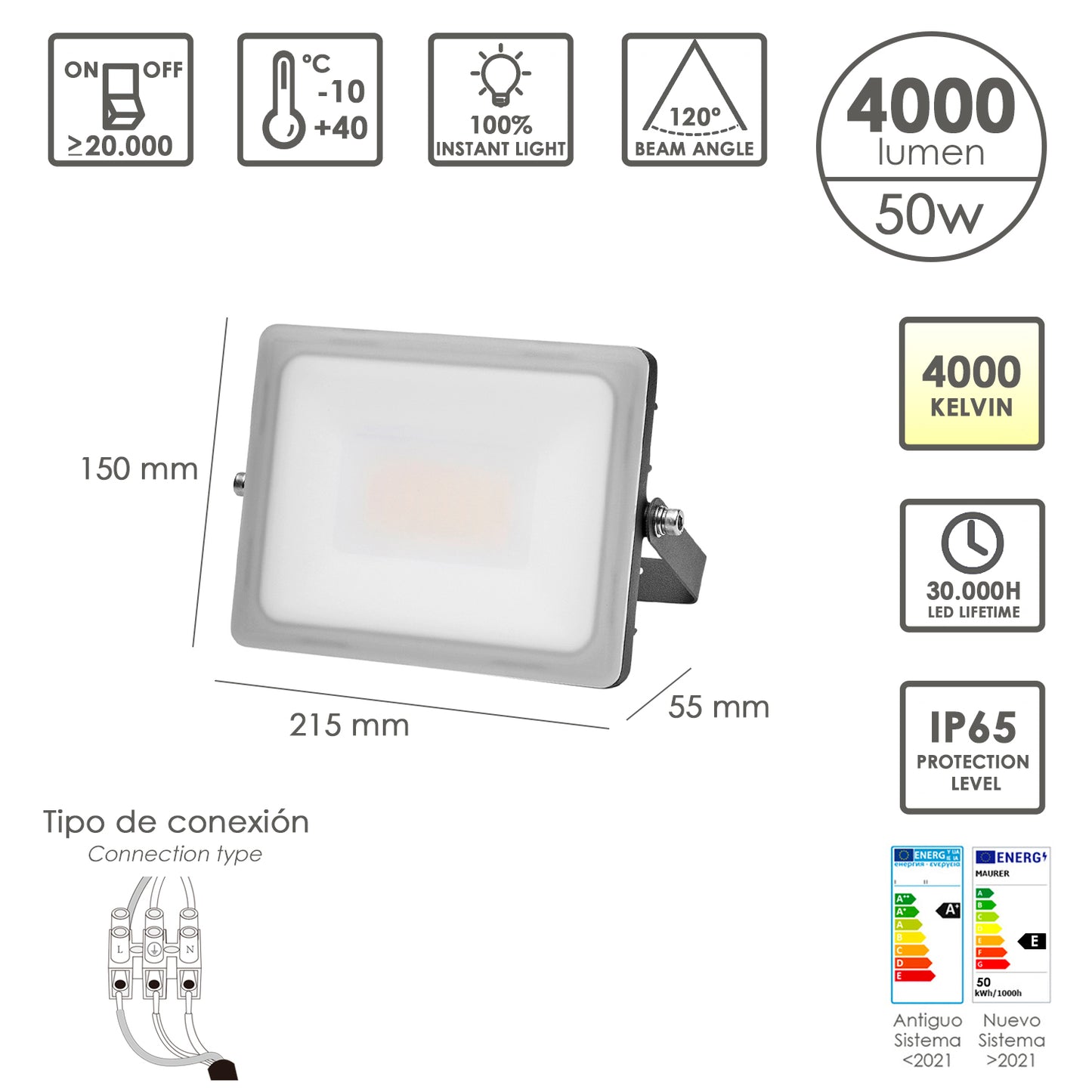  foco led plano